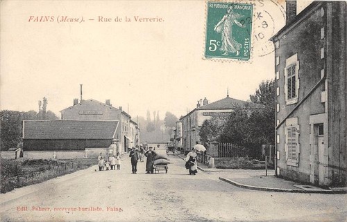 Cpa fains rue - cpa,