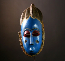 Masque africain authentique