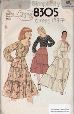 Patron De Couture Vintage 1977