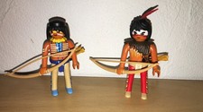 PLAYMOBIL  WESTERN - Lot : 2 archers indiens