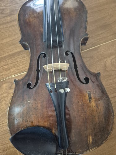 Antique german saxony violin - antique,