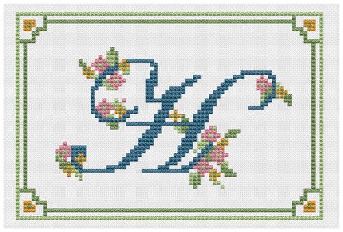 Kit motif broderie - de,
