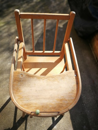 Chaise haute bois - chaise,