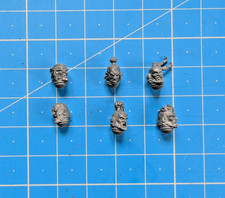 Space Wolves Wolf Guard Headtakers Bare Scars Heads x6 Veterans Marines 40k Bitz