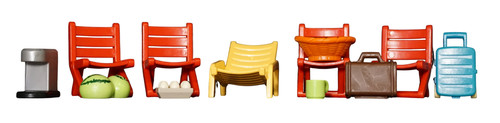 Lot meubles playmobil - lot,