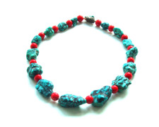 Beau collier tibétain