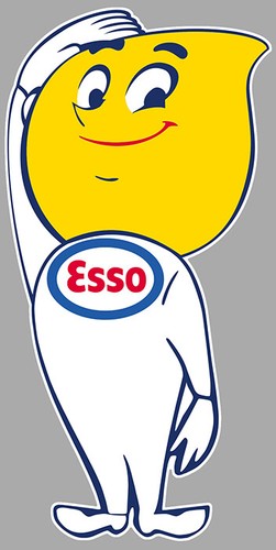 Esso sticker vinyle - ,