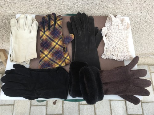Lot paires de gants - lot, 6