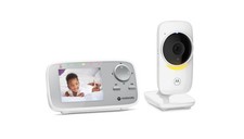 Motorola Nursery Babyphone Caméra VM34 - Caméra Bébé avec Écran Couleur, Communi