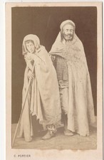 Couple mendiants algériens