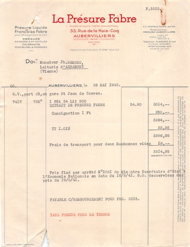 1942 presure liquide - 1942, la