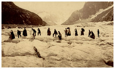 France, Chamonix, Traversée