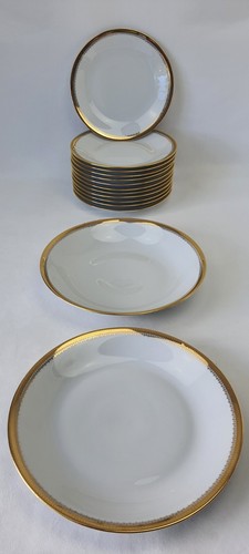 Assiettes plats - 12,
