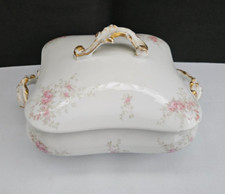Légumier en porcelaine de Limoges William et Guerin  début XXème