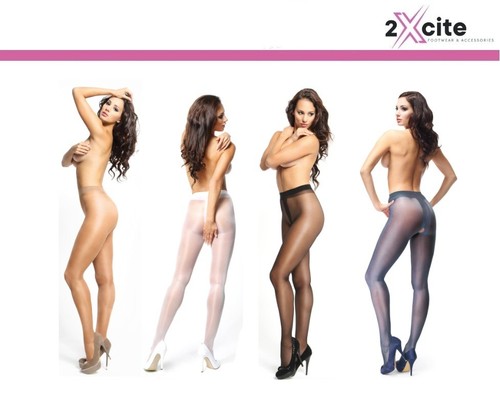 Collants transparents - , à