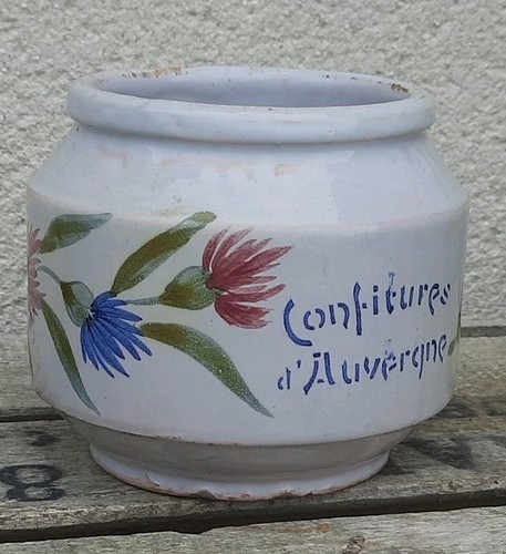 Ancien grand pot confiture - ancien,