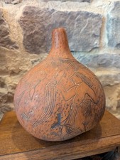 Grosse Calebasse sculculptée