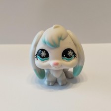 figurine petshop original lapin bélier 685 flocons  pet shop lps