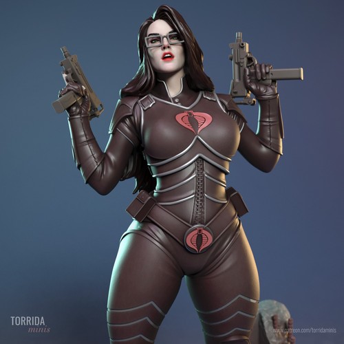 Baroness scale resin - baroness,