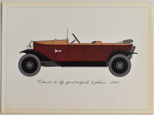 Citroën sport torpédo - 10,