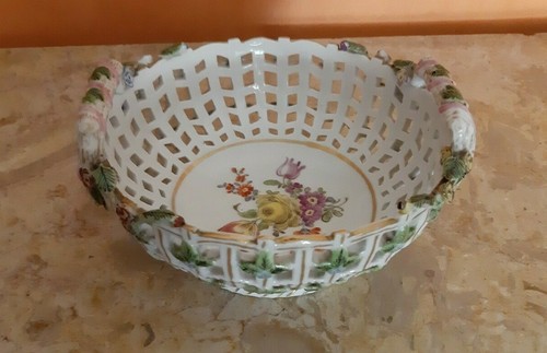 Coupe ajourée porcelaine - coupe, en