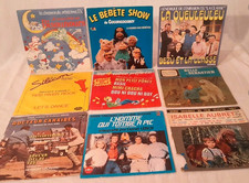 Bo feuilletons et séries télé 70' -80's - lot de 9x45trs