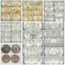 DESTOCKAGE pieces Commemoratives Françaises (1982-1998) Francs