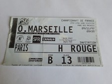 Ticket / billet  PSG - PARIS