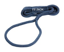 Bout Bleu Ø6mm 1,5 Mètre polyester haute résistance fixation pare-battage œillet