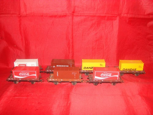 Jouef rame wagons plats - wagons,