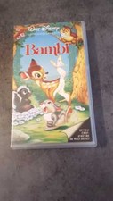 VHS CASSETTE VIDEO  " BAMBI" WALT DISNEY LES GRANDS CLASSIQUES - SECAM 0942/22