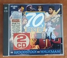 2 x cd Various ‎– 70's Best Of De Woodstock Au Walkman