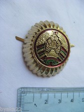 n°27 insigne russe cocarde CHAPKA casquette Biélorussie  képi 