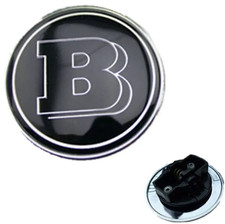 Mercedes LOGO  Badge Noir