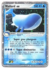 Carte pokémon wailord - pokémon, ex