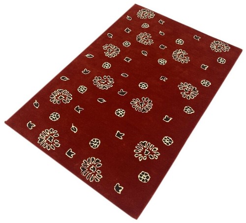Tapis designer rouge 100x150 - designer,