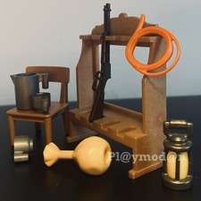 Playmobil Vintage Diorama Fusils Cantine Armoire Shérif Western By Pl@ymod@n