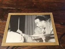 jazz legende-batteur -Photo originale ZULTY SINGLETON- cadre daté 11/1951