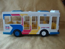 Playmobil vintage autocar City-Line- Bus 1988 ref 3778