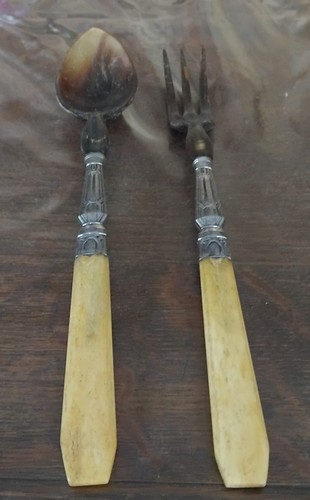 Anciens couverts salade - anciens,