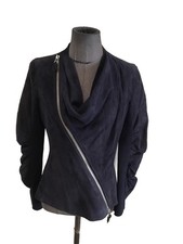 Très Beau Blouson Daim Marine