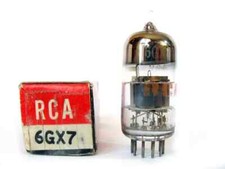 Tube 6GX7 RCA NOS NIB neuf 1 pièce en boîte