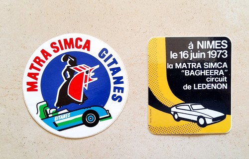 Autocollant matra simca - matra,