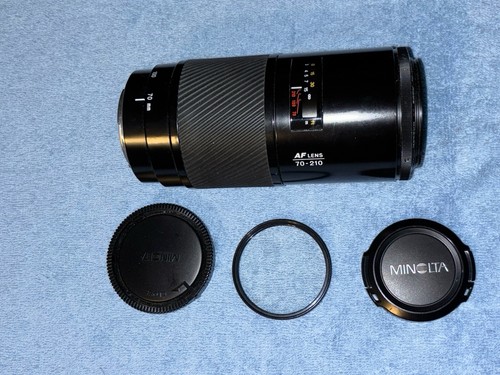 Minolta Lens Maxxum "Beer Can"