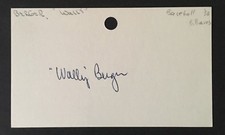 1930-40 HAND SIGNED BOSTON