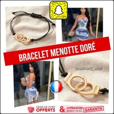 ★ menotte Or doré Bracelet