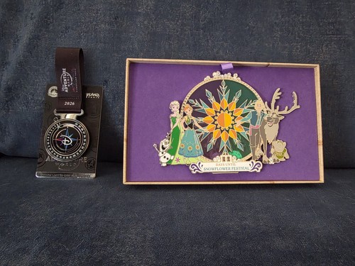 Disney pins dlp snowflower - pins,