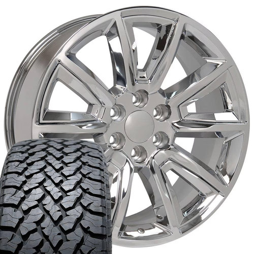 20x8 chrome 5696 rims - rims, &
