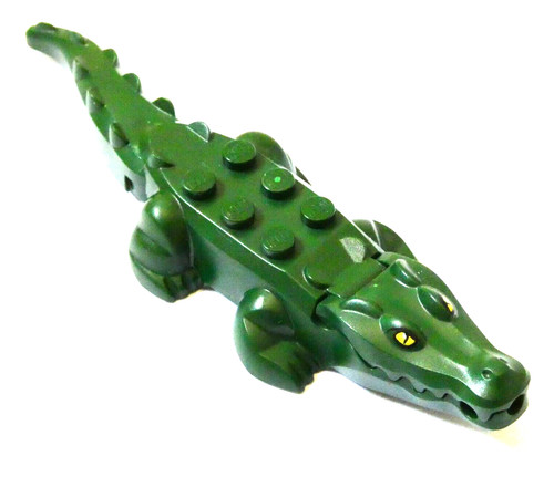 Lego crocodile alligator - crocodile,