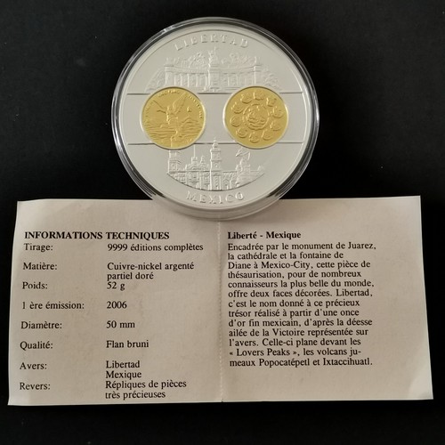 Medaille 2006 50mm 52g - medaille,